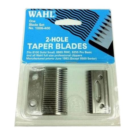 Wahl Professional 2 Hole Taper Blade Kit Replacement Blades 1006 400 Ebay