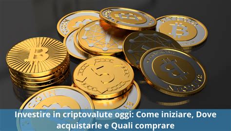 Come Investire In Criptovalute Guida 2024