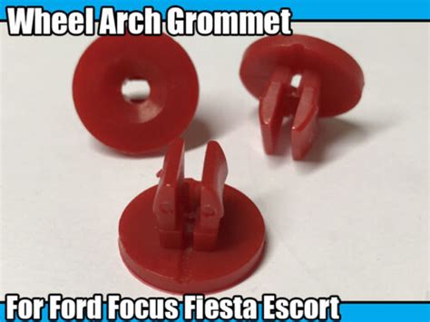 10x WHEEL ARCH LINING CLIPS SPLASHGUARD GROMMET EXPANDING NUT For FORD