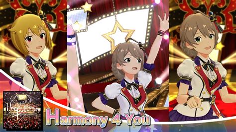 【4k】ミリシタ Harmony 4 You 2m ミリシタ4周年曲 4周年衣装ドリーム・プレリュード Youtube