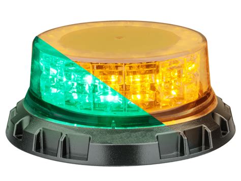 Dual Colour Led Beacon For Mining Road Work And Emergency Services