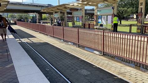 Houston Metrorail Bypass Part At Wheeler Station Houston Metrorail