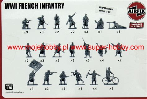 Vintage Classics WWI French Infantry Airfix 00728