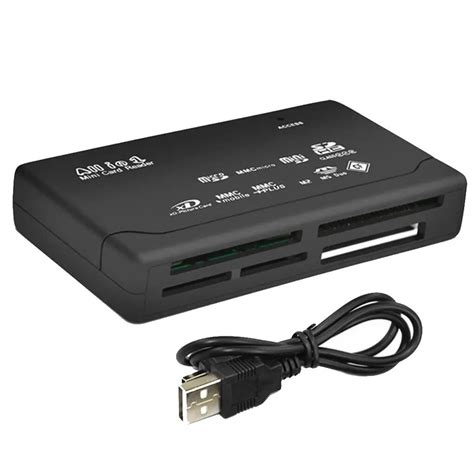 Adaptador De Lector De Tarjetas Sd Todo En Uno Usb Compatible Con