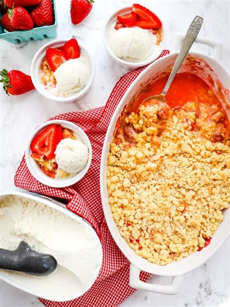 The BEST Strawberry Dump Cake Delightful E Made