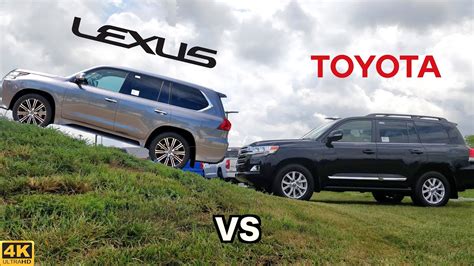 TOUGHEST TOYOTA SUV 2020 Lexus LX 570 Vs 2020 Toyota Land Cruiser