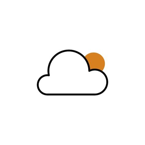 Icono De Nube Vector Premium