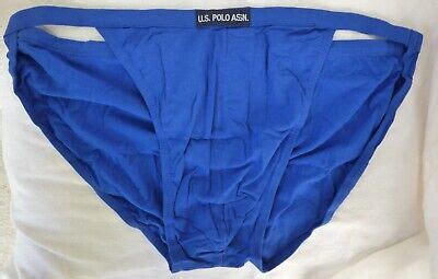 US POLO ASSOC Mens String Bikini Size XL Royal Blue UNderwear Size XXXL EBay