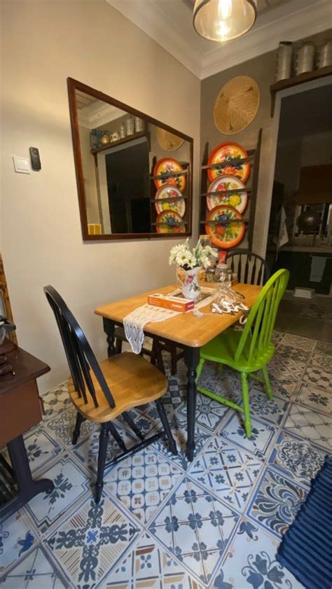 Dining Table Meja Makan Meja Sahaja Furniture Home Living