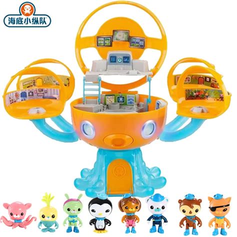 The Octonauts Octopod Castle Shark Adventure Plsyset Barnacles Peso