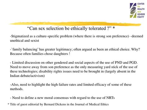 Ppt Sex Selection In India A Complex And Conflicting Agenda