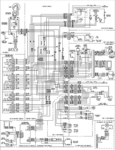 Diagrama Electrico De Refrigerador Whirlpool Diagram Wiring