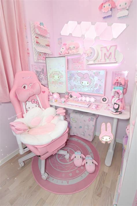 Pretty Bedroom Decor Pink Room Decor Gamer Room Decor Cute Bedroom