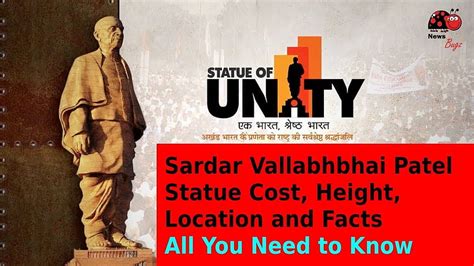 Sardar Vallabhbhai Patel Statue Of Unity Height Cost Location Hd