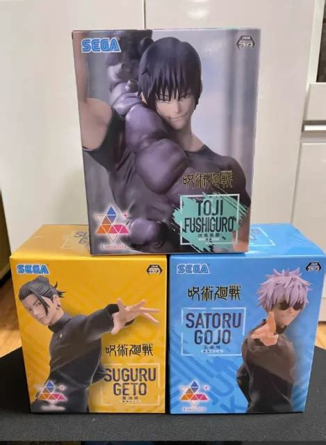 JUJUTSU KAISEN FIGURE Satoru Gojo Suguru Geto Toji Fushiguro Luminasta