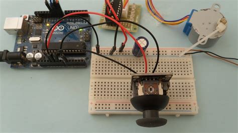 Stepper Motor Control With Arduino And Joystick Youtube