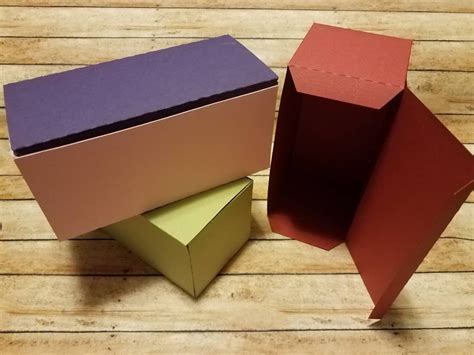 Cardstock Box Template