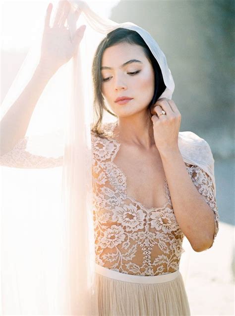 Stunning Sunrise Bridals On The Oregon Coast Via Magnolia Rouge