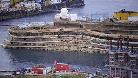 Costa Concordia Erfolgreich Aufgerichtet DVZ