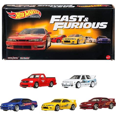 Hot Wheels 2023 Fast And Furious Box Set Nissan Skyline GT R R33 Silvia Maxima FnF F F Shopee
