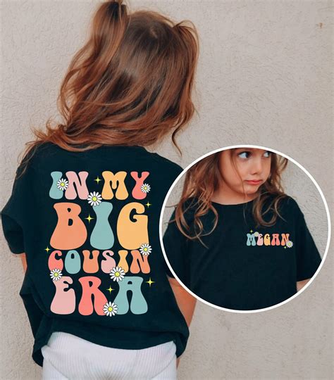 In My Big Cousin Era Youth Shirt Promoted To Big Cousin Etsy Canada