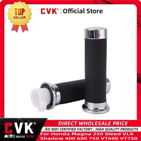 CVK Universal 1 22 25mm Motorcycle HANDLEBAR RUBBER GEL HAND GRIPS For