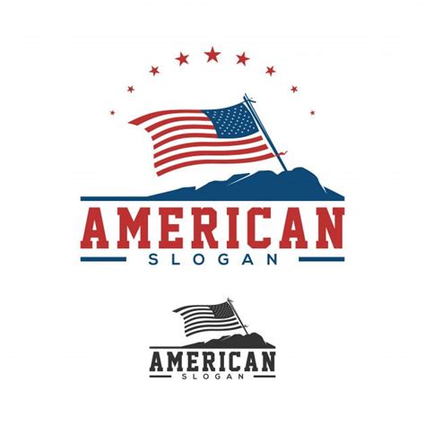 American Flag Logo Logodix