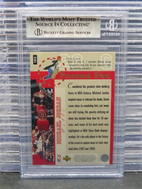 1995 96 UD Collector S Choice Michael Jordan Players Club Platinum SP