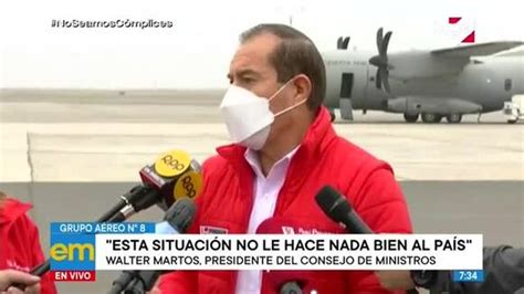 Martos Pide A Manuel Merino Que Debate Sobre La Vacancia Contra