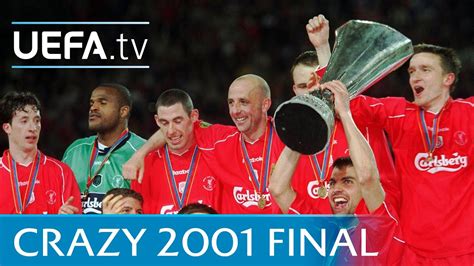 Liverpool 5 Alavés 4 Crazy 2001 UEFA Cup final win revisited YouTube