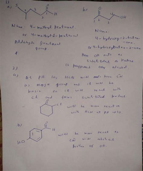 [solved] Need Help With These Please 1 Give The Complete Iupac Course Hero