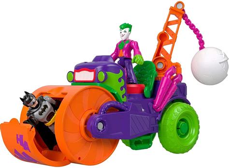 Buy Fisher Price Imaginext Dc Super Friends The Joker Steamroller