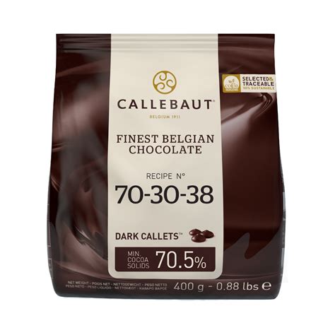 Callebaut 70 30 38 705 400 G Marron Chokladfackhandel