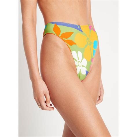 Faithfull The Brand Dylla Bikini Bottom In Costa Rei Print Stanwells