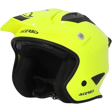 Acerbis Casco Trial Jet Aria 22 06 Giallo Neon Maciag Offroad