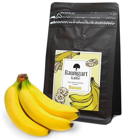 Kawa Smakowa Ziarnista Bananowa G Arabica Wie O Palona