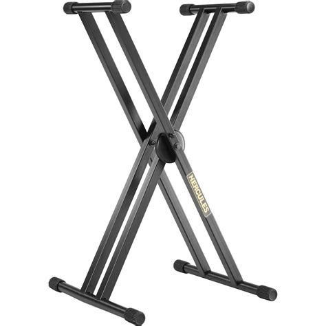 Hercules Stands Ez Lok Double X Keyboard Stand Ks120b Bandh Photo