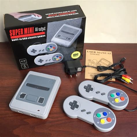 Console De Jeux Vid O R Tro Classique Jeux Int Gr S Pour Snes