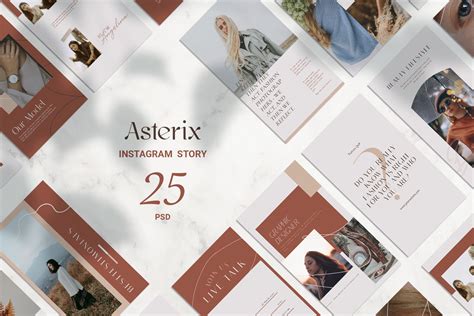 Asterix Instagram Story | Social Media Templates ~ Creative Market