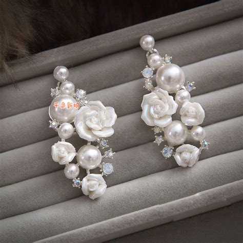 Buy Wholesale Luxury Wedding Banquet Jewelry Sets Porcelain Flower