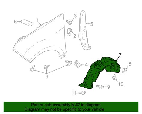 Ford Dealership 2018 2022 Ford Ecosport Fender Liner Gn1z 16103 N Ford Parts Catalog