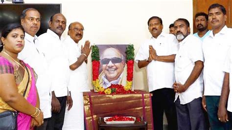 Karate Thiagarajans Act Ruffles Feathers In Party The Hindu