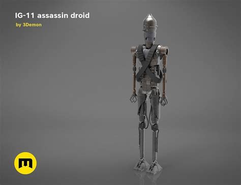 Assassin droid IG-11 Mandalorian 3D model 3D printable | CGTrader