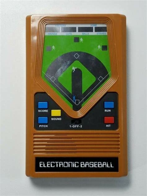 Classic Electronic Baseball Handheld Game Tested Working Ebay