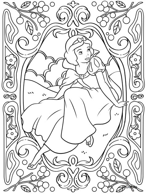 Disney Princess Coloring Pages