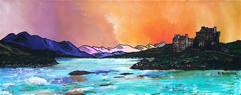 Scottish Highlands - Scottish landscape paintings & prints of Scotlands Highland regions