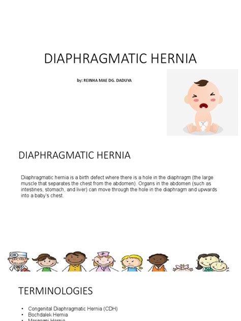 DIAPHRAGMATIC HERNIA | PDF | Human Diseases And Disorders | Clinical ...