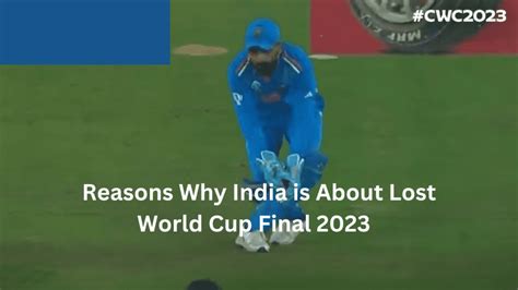 Why India Lost World Cup Dasie Linnet