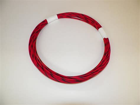 Amazon Red Black Striped Automotive Copper Wire Gxl Ga Awg