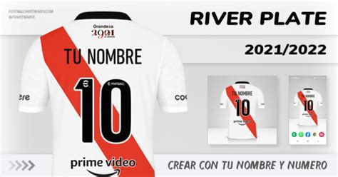 Crear Camiseta River Plate 2017 18 Con Tu Nombre Y Número atelier